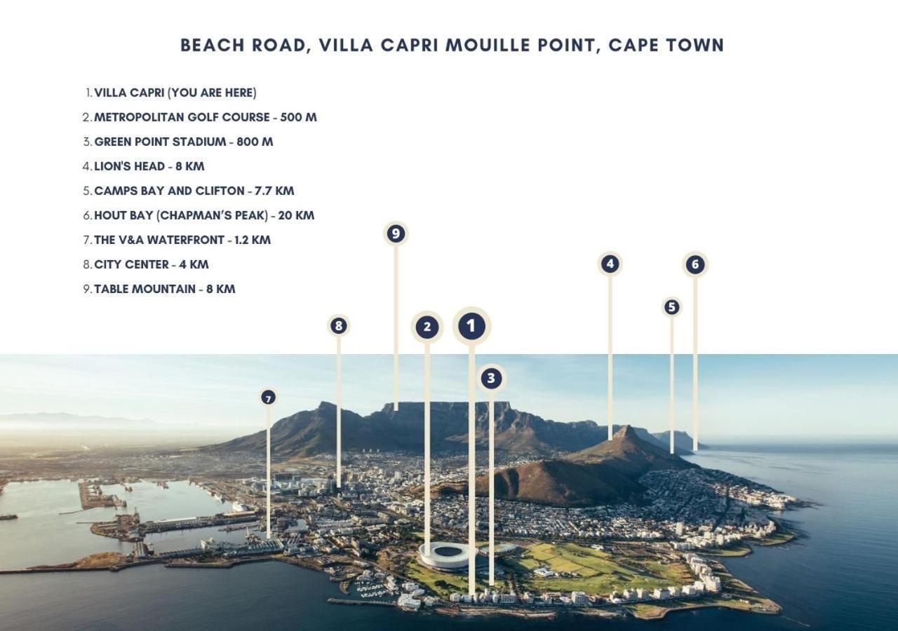 Villa Capri Cape Town Exterior foto